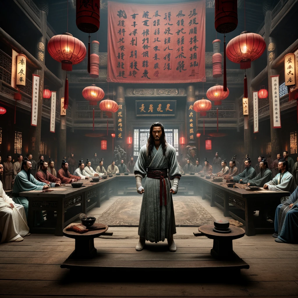 《双龙寻芯》-余龙武意识到，这个新的威胁可能会对整个武林世界构成巨大的危机。他决定亲自前往调查这些神秘人的背景和目的